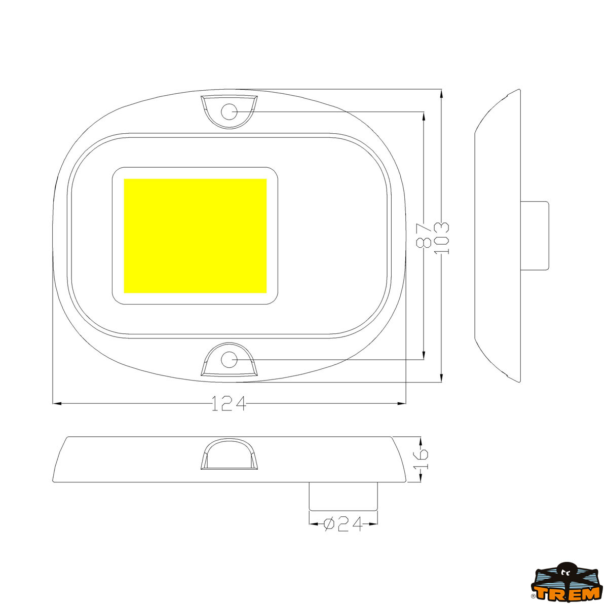 Luce Subacquea Tonda A Led Tribemarine Vendita Online Accessori